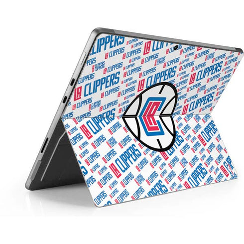 NBA Los Angeles Clippers Blast Text Surface Pro 8 Skin